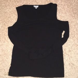 cold shoulder long sleeve